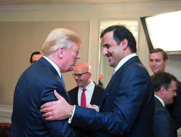 U.S. President Trump and Emir Tamim of Qatar Despite some obvious differences, all Arab Gulf States share the same two fundamental objectives in the contemporary era socio-economic development at