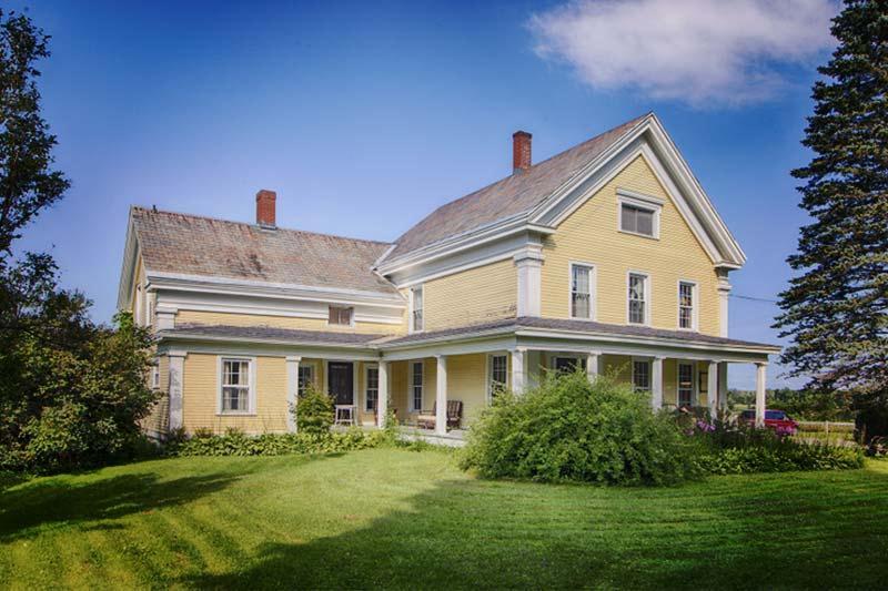 farmhouse, New England; Branford