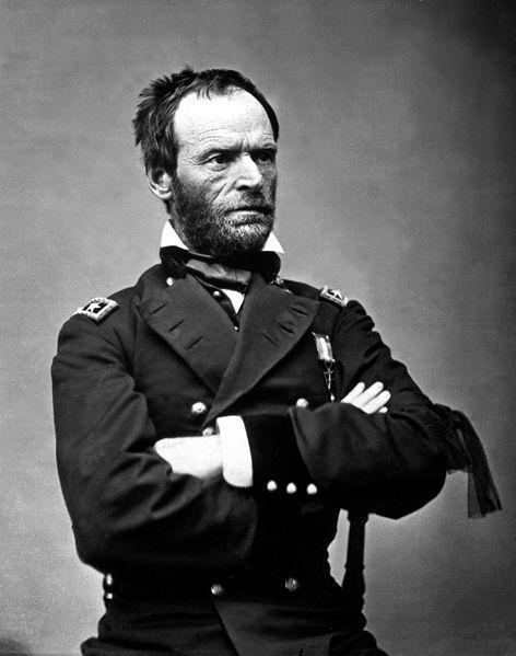 Gen. William T. Sherman s Drive - 110,000 man army faces Gen.