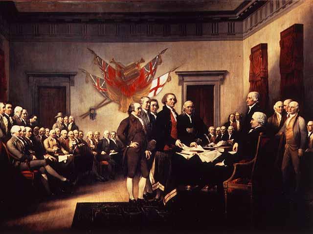 Declaration of Independence Taxation Without Representation? 17 of 27 grievances.