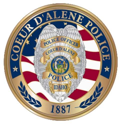 Monthly Crime Report September 2018 Coeur d Alene Police Department Submitted
