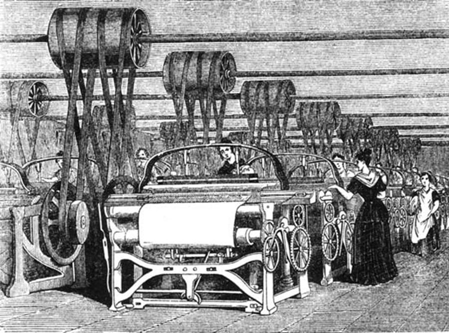Industrial Revolution Began in Great Britain and spread to the United States in the early 1800