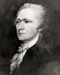 B. Alexander Hamilton First Secretary of Treasury Chosen as the Secretary of Treasury to advise President Washington on economic issues Proposed creating a