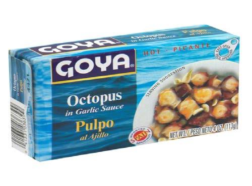 Plaintiff is informed and believes that Goya has intentionally replaced the octopus in its Octopus Products with squid as a cheap substitute to save money because it knew an ordinary consumer would