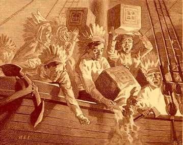 Tea Act and the Tea Party 1773 Parliament responded with The Coercive or Intolerable Acts Closed Boston Harbor /