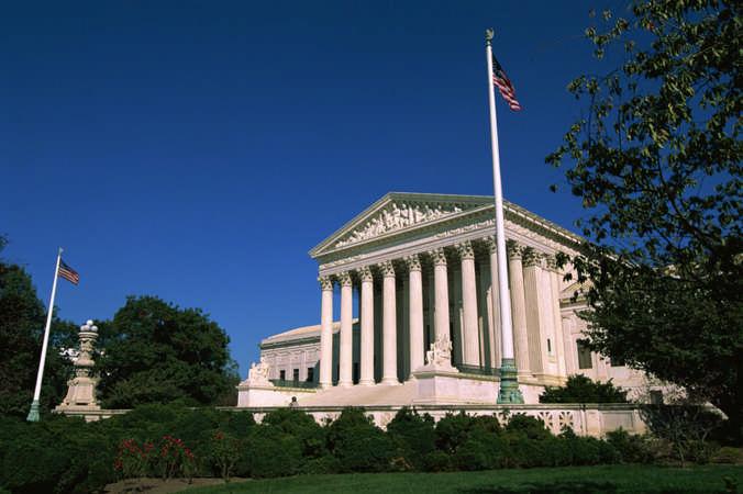 The Supree Court Building is located in Washington, DC across the street fro the Capitol. The classical Corinthian structure was coted in 1935.