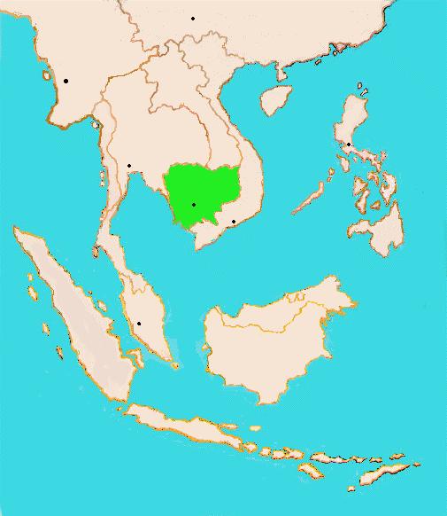 Myanmar Kunming Southern China Yangon Thailand Bangkok Hanoi Laos o Vientiane Vietnam CAMBODIA.