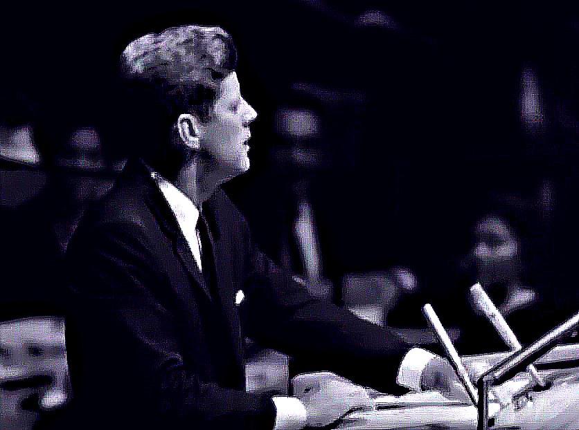 John F. Kennedy Final Address to the United Nations General Assembly delivered 20 September 1963, New York, NY [AUTHENTICITY CERTIFIED: Text version below transcribed directly from audio] Mr.