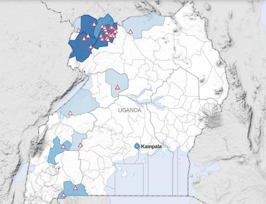 Background Refugees in Uganda Uganda s refugee laws are among the most progressive in the world More than 1,400,000 refugees (as of June 2018), 82% women and children 12 hosting districts already