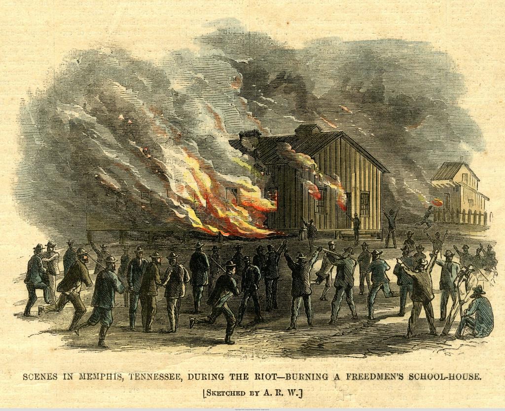 Supporting the 14th Amendment Increased violence in the South caused
