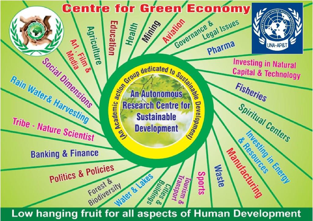 Areas of Research- CGE has framed 24 streams with inclusiveness of 17 UN Global goals, its main priority functions are educating and executing on aforementioned sectors in order to bring outcomes of