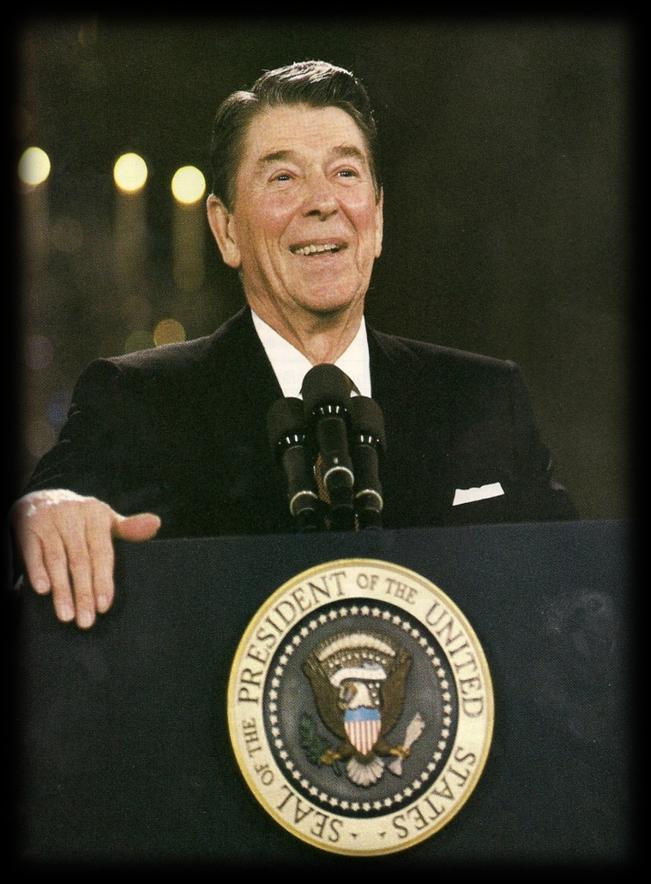 President Ronald Reagan 40 th President of the United