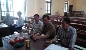 Consultation meeting in Doai village, Nam Hong commune, Dong Anh
