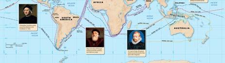 Explorers and their Routes Exploration and Trade With new colonies in the