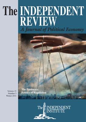 3 The Independent Review Predatory Politics Nuclear Power The Winter 2011 issue of The Independent Review covers higher education, economic development, Adam Smith, just war theory, Paul Samuelson s