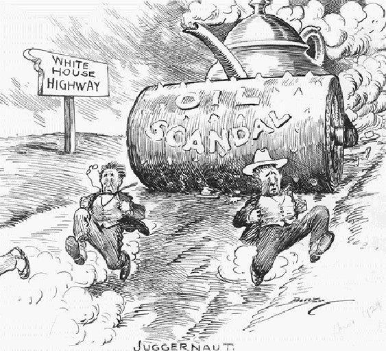 The Teapot Dome Scandal I have no trouble with my enemies But my