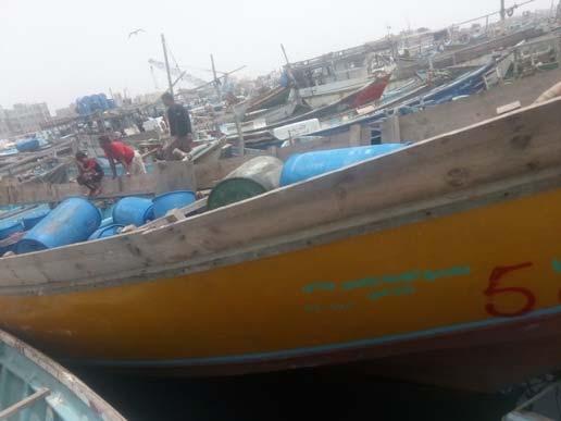 Figure III Boat attacked the night of 16 March 2017 while carrying