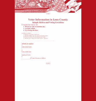 ABSENTEE VOTING Leon County Enjoys Voting by Absentee Ballot!