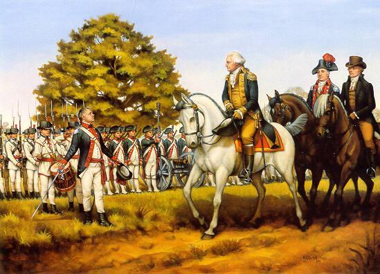 Whiskey Rebellion 1794 - Hamilton pushed through the idea of an excise tax (tax on manufacture,sale, & distribution) on whiskey Farmers west of