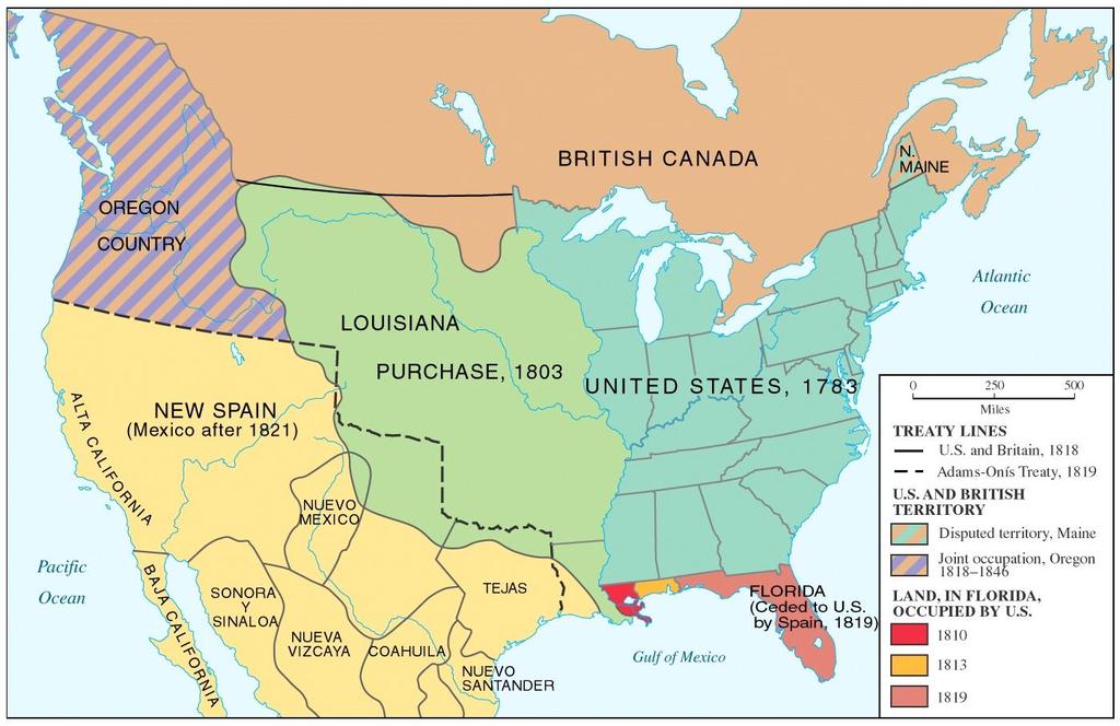 British forts on U.S. soil.