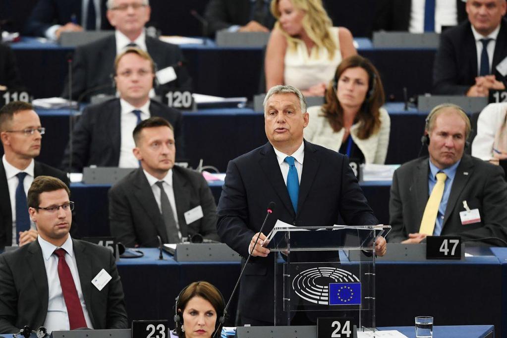 It is the first such vote against a member state under EU rules It could result in Hungary's EU voting rights to be stripped Since assuming power in 2010, Prime Minister of Hungry,
