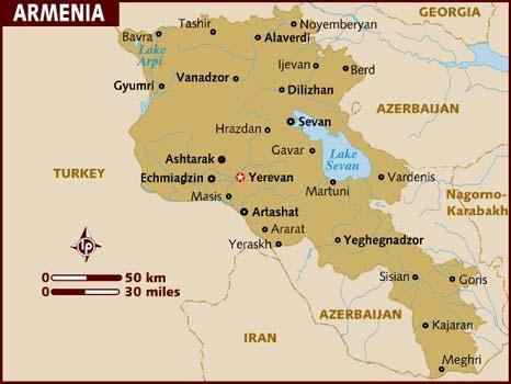 BASIC FACTS Official name: Republic of Armenia Territory: 29 743 km2 Population: 2.