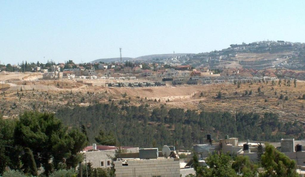 2. Construction 1.5 times more Immediately after the Lieberman Road was opened, many construction projects were initiated in Tko'a, Nokdim and the nearby illegal outposts.