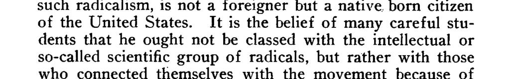Although we associate extreme radicalism with foreigners, Eugene V.
