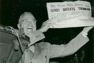 Truman wins