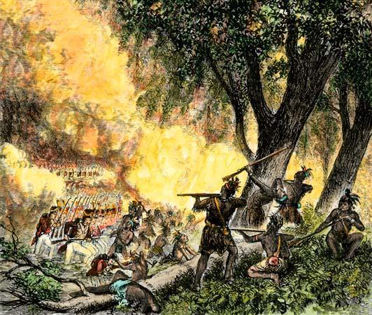 Frontier Tensions US troops crushed by Indians in ONW twice Indian resentment US wins Battle of