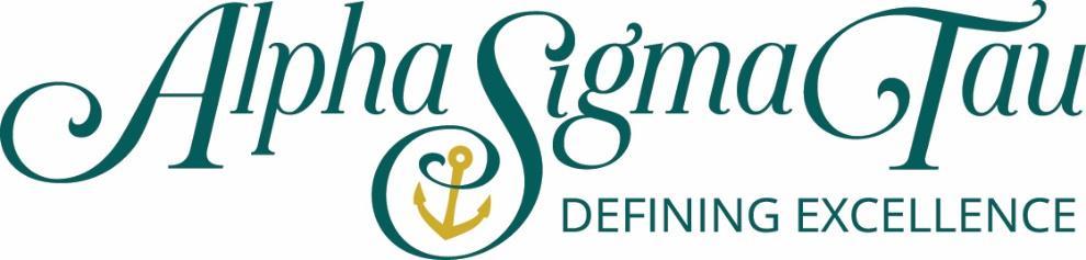 Bylaws of Alpha Sigma Tau Sorority Adopted June 26, 2010 Revised June 24, 2016 The information contained in this document is proprietary to Alpha Sigma Tau Sorority.