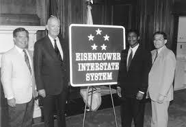 Interstate Highway Act 1956 President Dwight D.