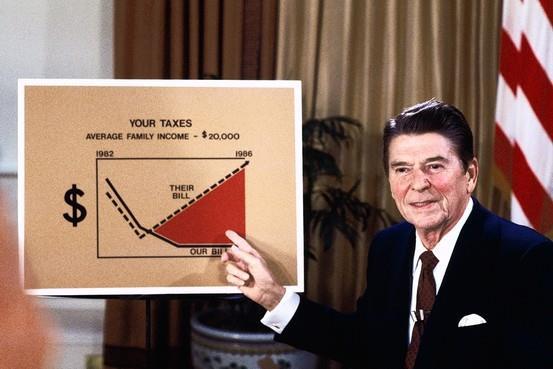Ronald Reagan: Domestic Policy Reagan easily beat Jimmy Carter in 1980 and set out to restore confidence in government and economy Reaganomics was his plan where people would pay