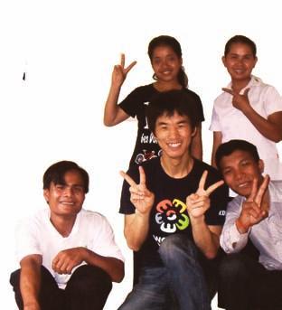 FROM THE VOLUNTEERS Shin Young Jin 30 th I miss him. After the Khmer New Year holidays I heard the tragic news that one of my favorite students accidently fell off from his 2 story house and died.