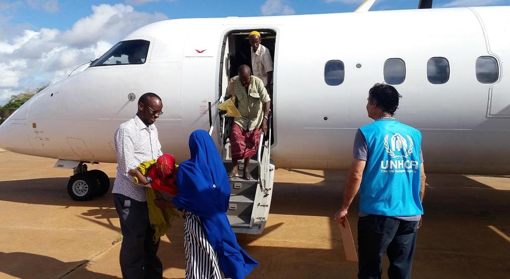 SOMALIA REPATRIATION UPDATE 1-31 May 2017 HIGHLIGHTS 3,769 Somali refugees returned to Somalia 1,414 core relief items distributed to 1,139 households (3,864 returnees) 549 newly enrolled students