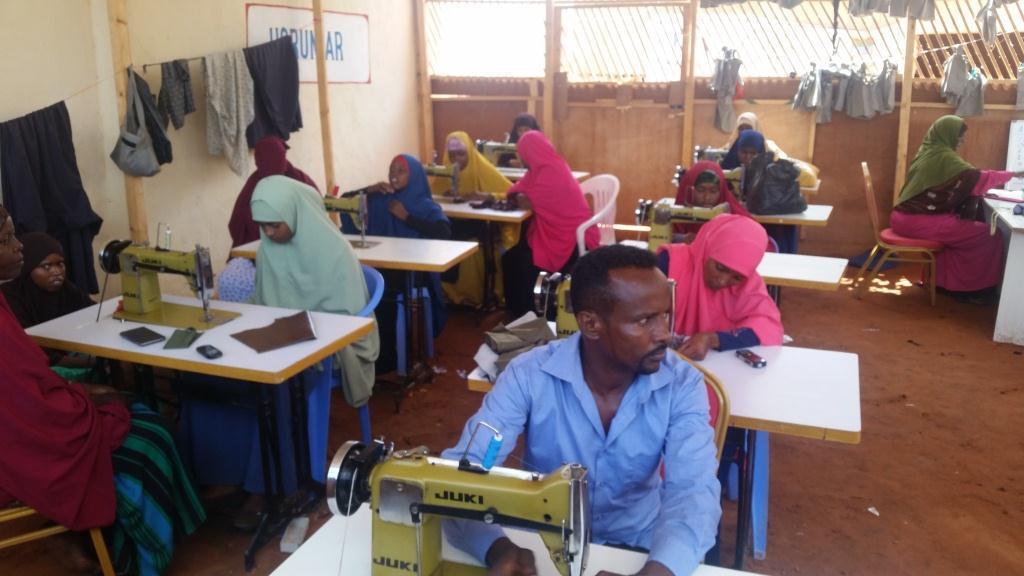 UNHCR/Afmadow/May 2017 Technical and vocational training UNHCR partner ARC in Kismayo undertook