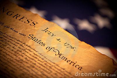 Five Parts of the Declaration of Independence Preamble -