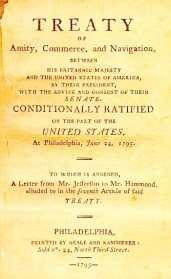 Jay's Treaty with England Significance: Most important immediate cause for formation of Democratic Republican party. Background: British had continued menacing Americans on U.S. soil and on the high seas British remained in their frontier posts on U.