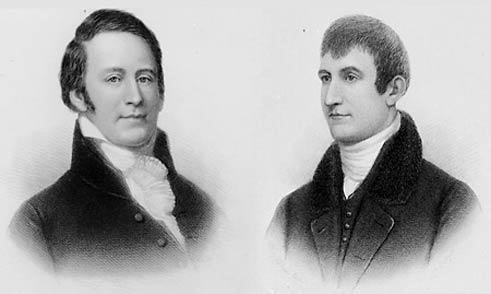 Lewis and Clark Expedition (Corps of Discovery) led by Meriwether Lewis and William Clark to find all