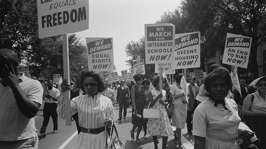 What are civil rights? By National Park Service, adapted by Newsela staff on 02.10.17 Word Count 584 The March on Washington, D.C., on August 28, 1963.