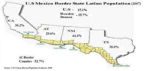 U.S./ Mexico Fact Sheet: Demographic Profile La Fe Policy Research and Education Center 1313 Guadalupe,Ste 102, * San Antonio, TX, 78207 * 210 208-.
