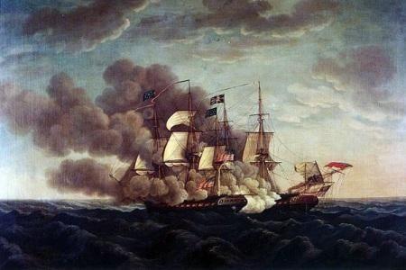 Quasi War 1798 Undeclared naval war Navy department created, expanded Marine