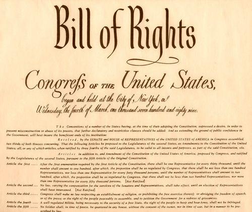 Bill of Rights Antifederalists demanded
