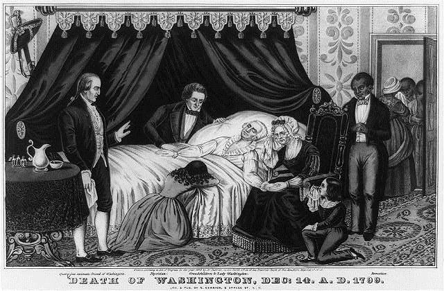 Washington died on December 14, 1799 John Marshall informs Congress: