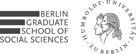 Der Druck dieser Dissertation wurde im Rahmen der Bund-Länder Exzellenzinitiative durch die Berlin Graduate School of Social Sciences gefördert.