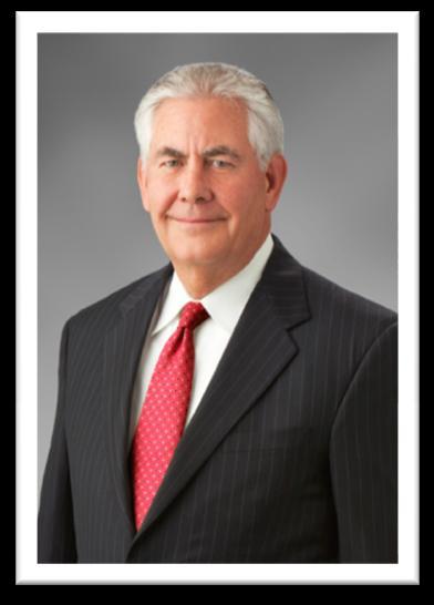 3 Secretary of State Rex Tillerson The Senate voted to confirm Rex Tillerson to be the next Secretary of State by a vote of 56-43 on February 1.