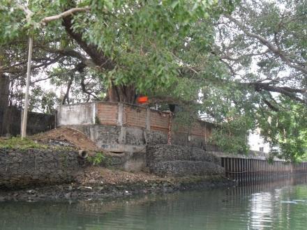 In the of phase II, a few small Buddhist shrines and Bo Trees located on the canal bank reservations may be affected.