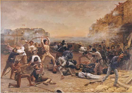 and importing slaves 1835: Armed rebellion broke out after Santa Anna determined to enforce Mexican government policy The Republic of