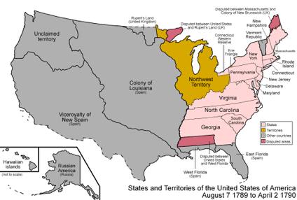 Northwest Ordinance 1787 Major achievement by Confederation Congress Plan for selling & governing new land West of the Appalachian Mountains & North of the Ohio