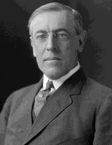Woodrow Wilson 1912-1916 The split between Roosevelt and